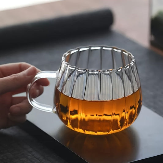 Elegant Glass Coffee Mug  Perfect for Any Hot Beverage