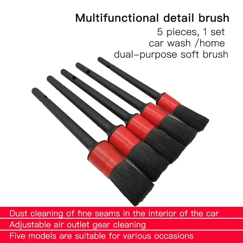 Car Wash Brush Detail Small Automotive Interior Cleaning Tools Air