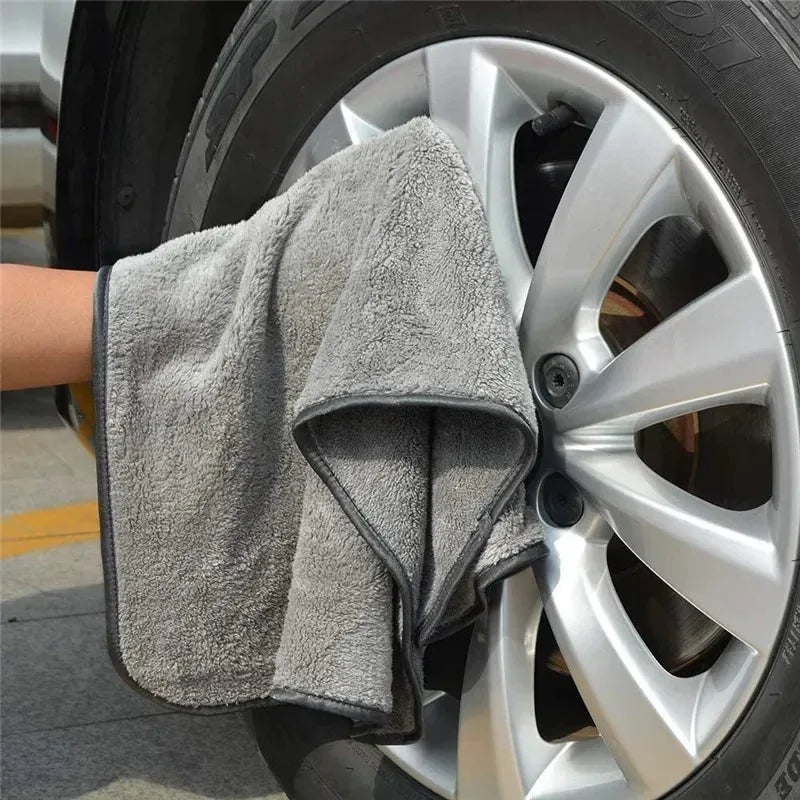 1PCS Car Cleaning Thickened Towel Washing Cloth Quick Drying Towel