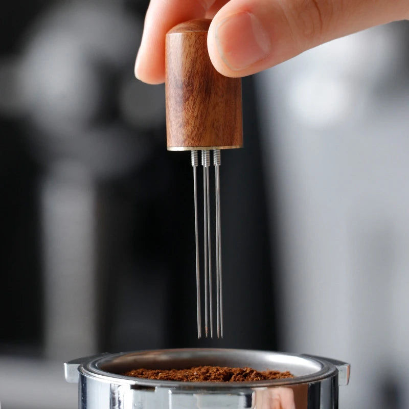 Stainless Steel Coffee Powder Tamper Espresso Powder Stirrer