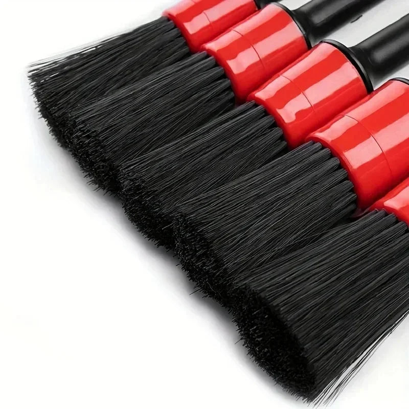 6Pcs Car Wash Care Detailing Brush Set,for cleaning wheels,