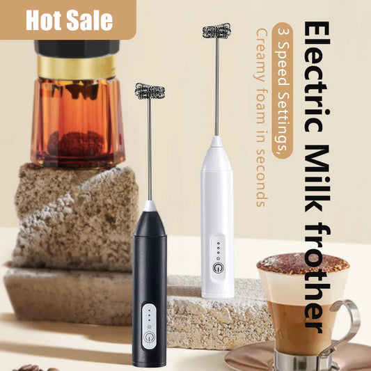 Wireless Milk Frothers Electric Handheld Blender Electrical Mini